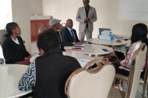 Leaders’ conversation with trainees