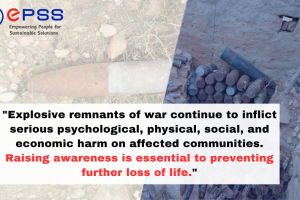 Explosive remnants of war continue to inflict serious psychological, physical, social, and economic harm on affected communities. Raising awareness is essential to preventing further loss of life.